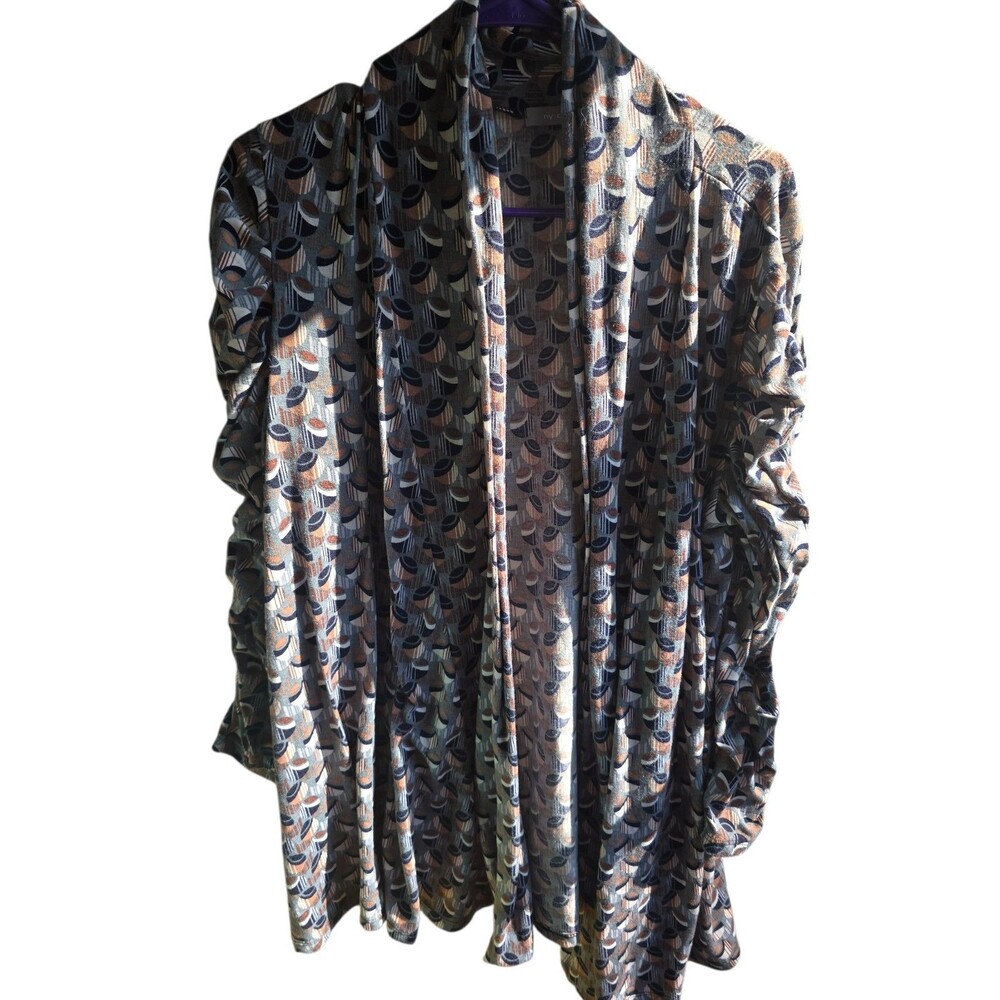 Ny Collection Cardigan Womens XL